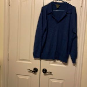 Men’s 2 ply cashmere sweater xl never worn